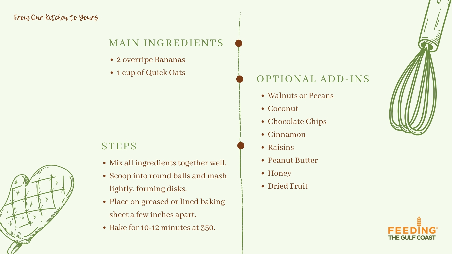 2-Ingredient Cookies