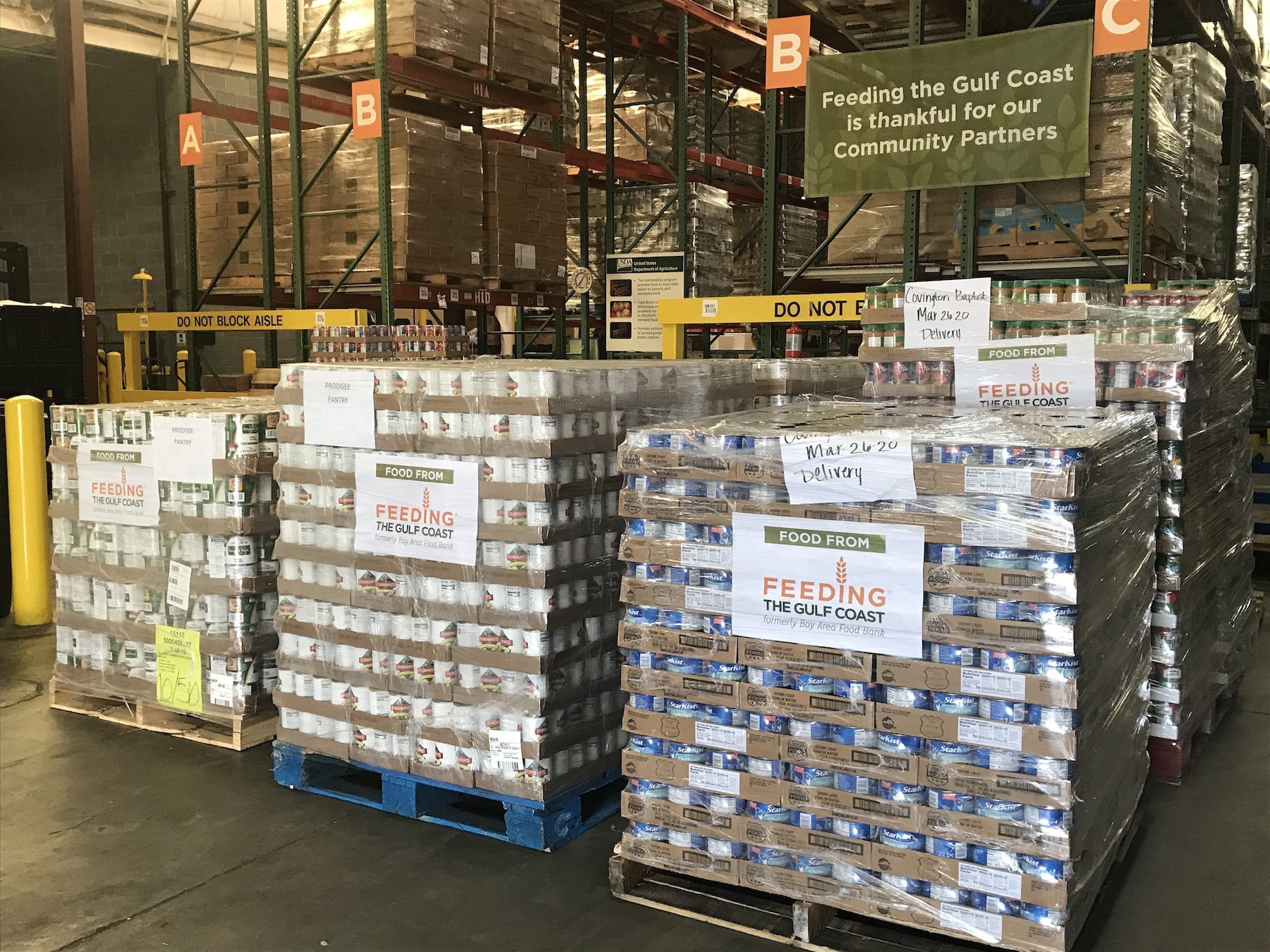 Food-on-pallet
